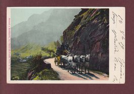 POSTKUTSCHE - 1900 UPU