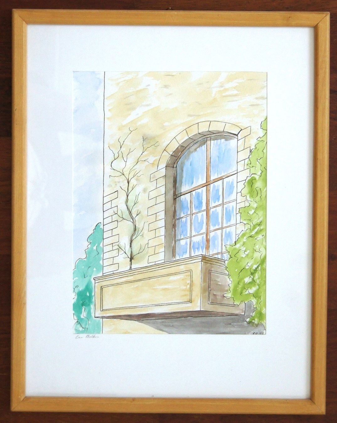 Dipinti: Aquarell: Der Balkon – Usato da Fribourg venduto da erw_68dx