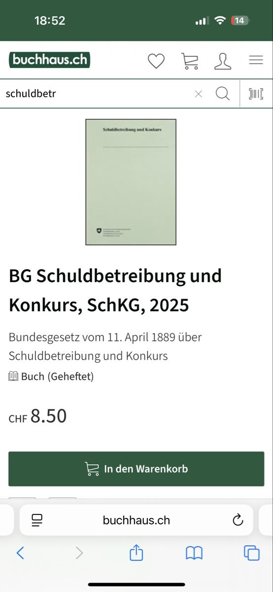 Libri: OR, ZGB, SchKG, StGB – Nuovo (secondo la descrizione) da Dozwil venduto da muffling 2