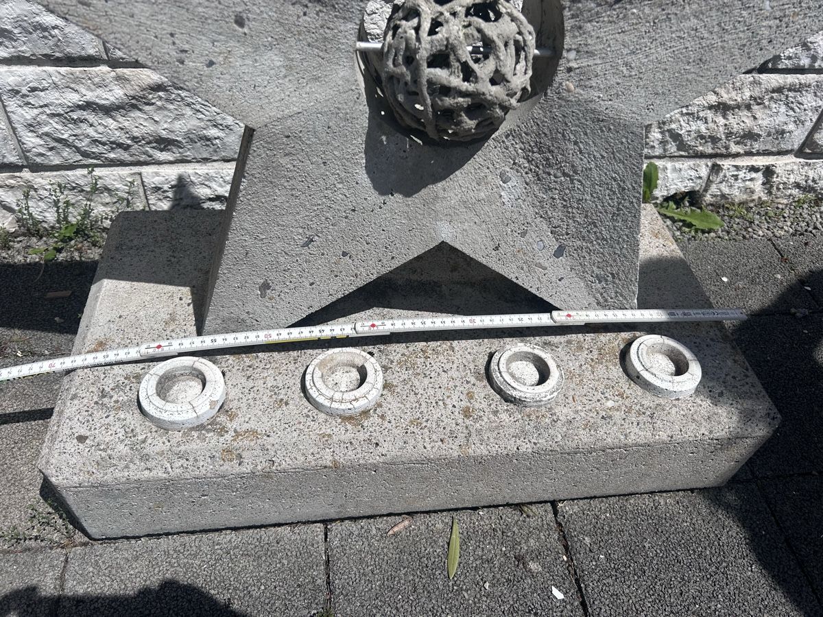 Tutte le decorazioni:  Beton Stern Gartendeko – Usato da Schattdorf venduto da Beni8080 3