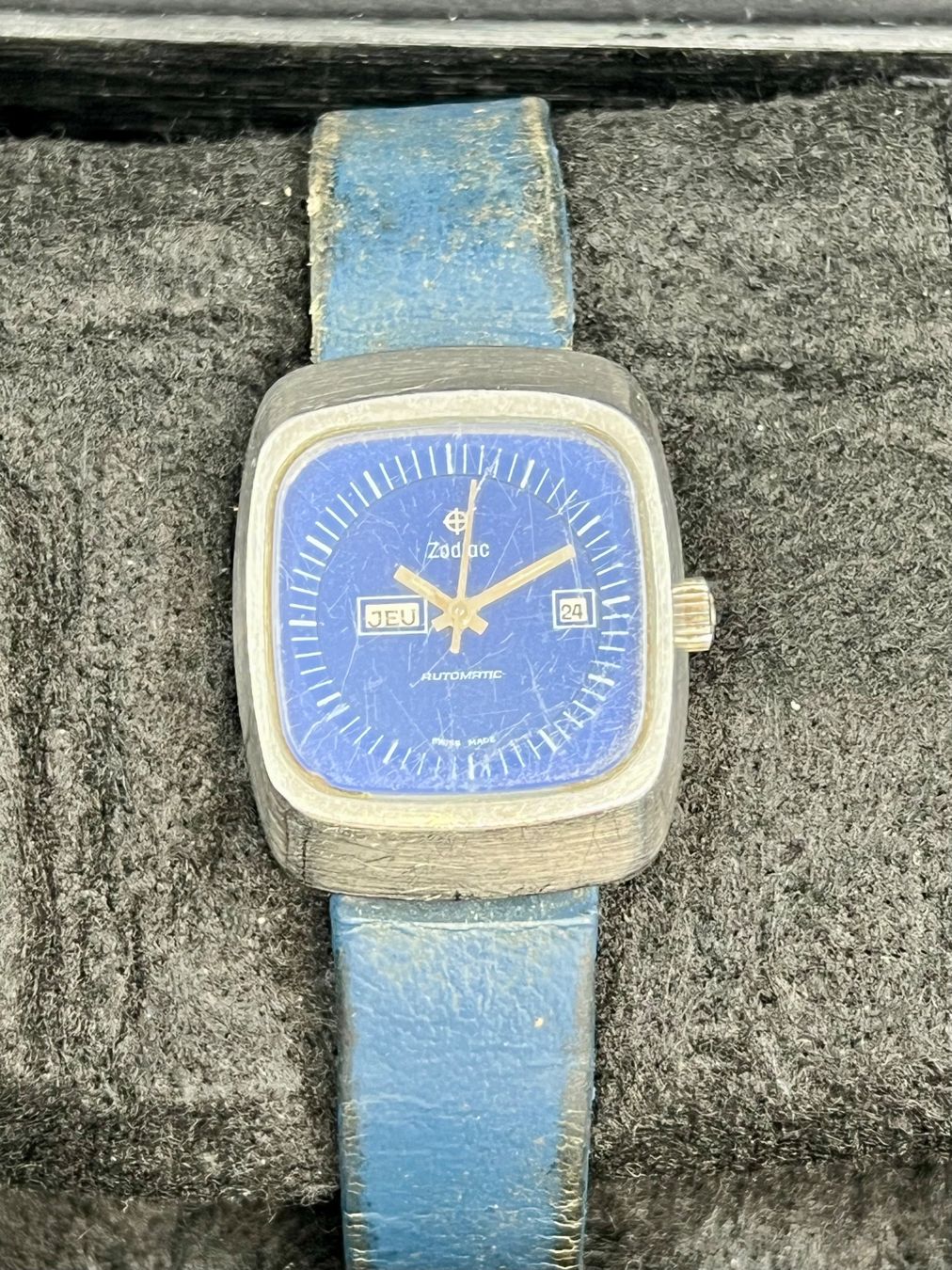 Zodiac Orologi: Zodiac Day/Date automatic Vintage – Usato da Sion venduto da ROBY_ROBY_ROBY