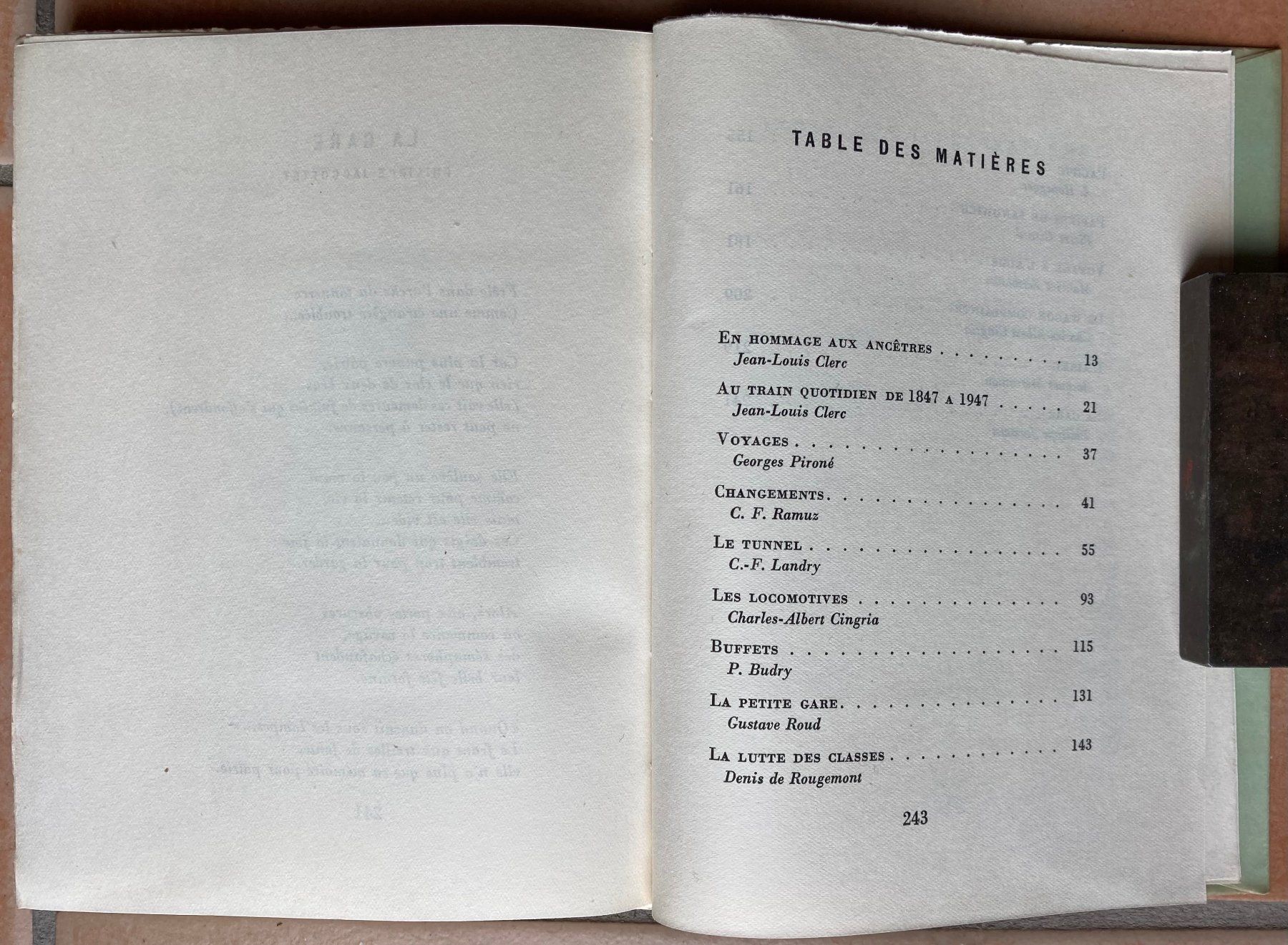 Bücher: CFF Pour un anniversaire 1847 - 1947 – Gebraucht aus Versoix von Decapod 2