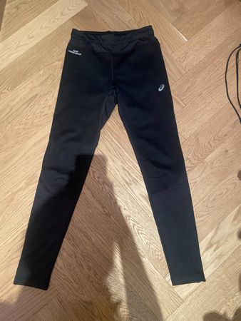 Asics Gore Windstopper Leggins Small schwarz