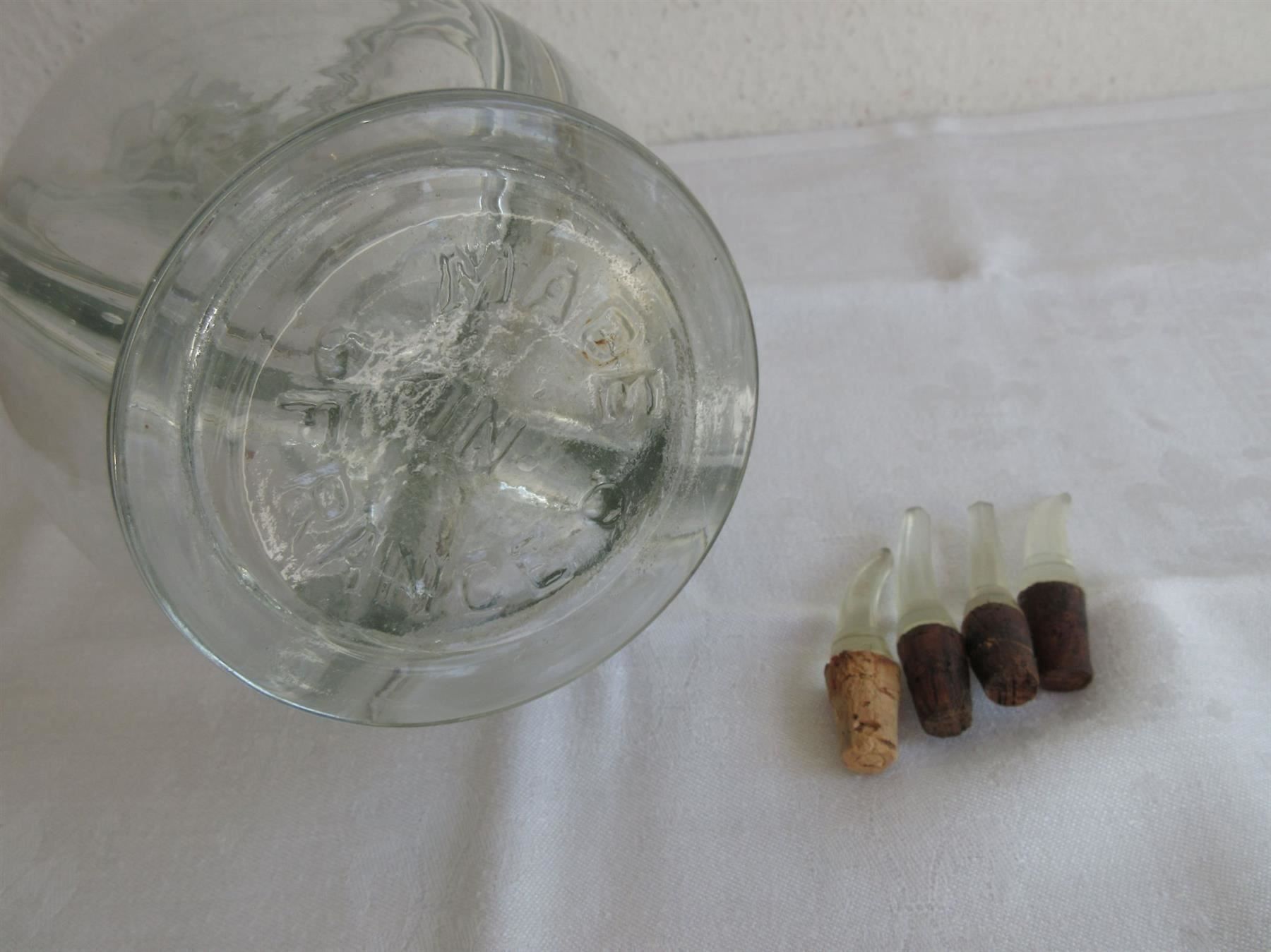 Bottiglie: Seltene Liqueur Flasche mit 4 Kammern – Usato da Binningen venduto da tempipassati 3