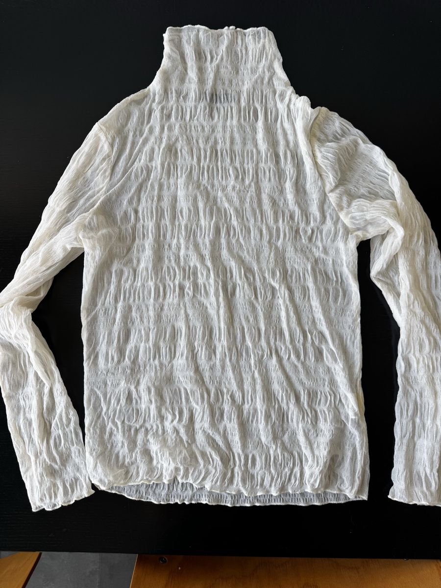 Tops: coquette Textured mesh Funnel Neck Top – Neu (gemäss Beschreibung) aus Zürich von forestF4iry 1