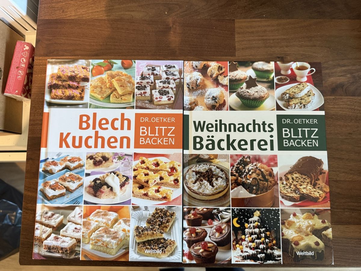 Bücher: 20x Dr. Oetker Blitz Back- & Kochbuecher – Neu und originalverpackt aus Pfäffikon ZH von Mado131019