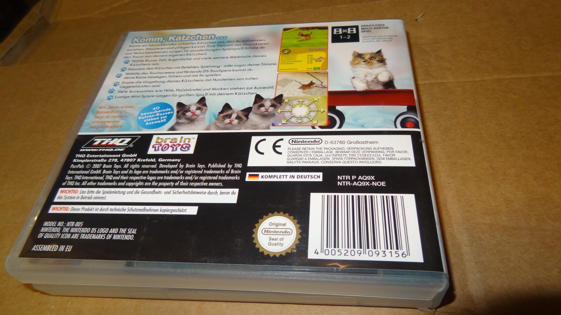 Nintendo Spiele: Mein erstes Katzenbaby DS – Gebraucht aus Olten von Disc-Ausverkauf 2