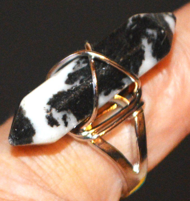 Ringe: Ring D-895 – Zebra Jaspis 17mm Innendurchmesser – Neu und originalverpackt aus Goldiwil (Thun) von han_v5b7 2
