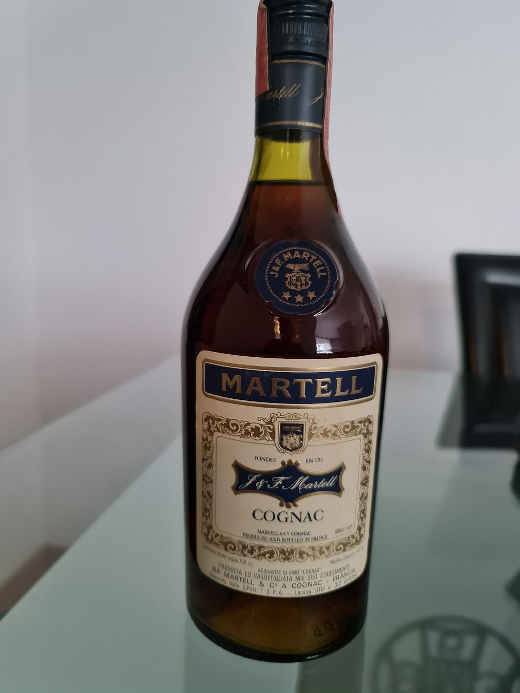 Martell Spirituosen: Cognac martell 3 Sterne 0.75 Liter – Neu (gemäss Beschreibung) aus Aarau von Polikum