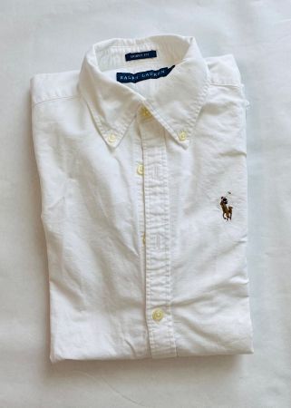 Schickes weisses Ralph Lauren Hemd, Gr. 34