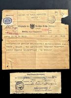 1926 Telegramm Deutsches Reich, Paris - Berlin und Empfangs.