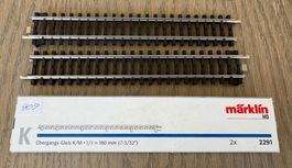 K zu M Übergangsgleis 2291, neu & OVP, 2 Stück