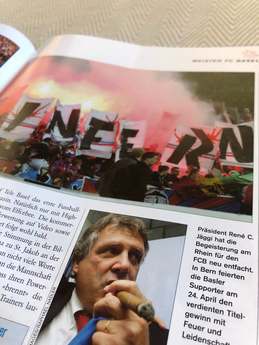Riviste & Magazine: Matchprogramm Cupfinal 2002 FC Basel - GC – Usato da Aarberg venduto da umearocks 2