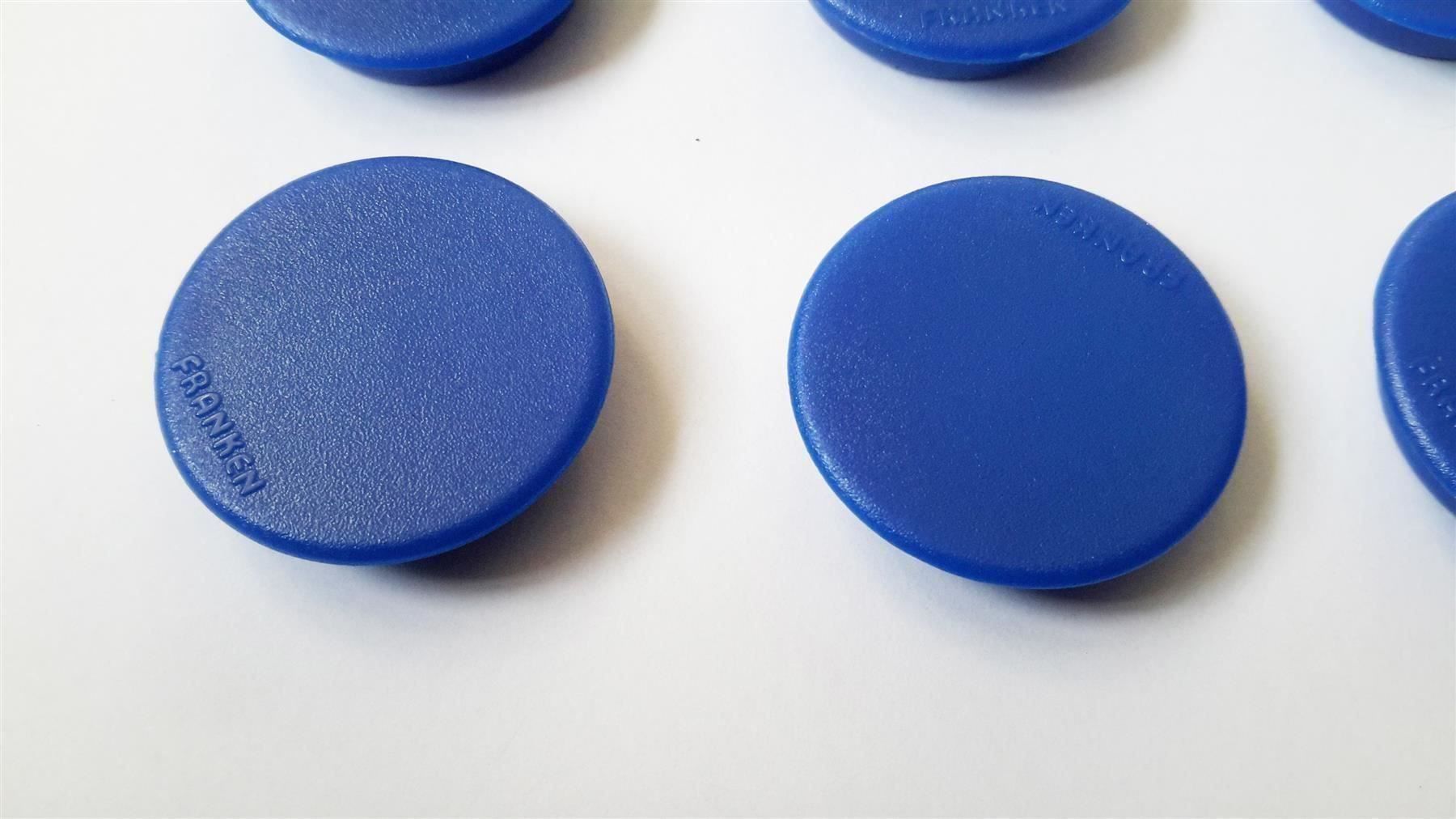 Calamite: Magnete 10 Stück, 24 mm, blau – Nuovo e nell'imballaggio originale da St. Gallen venduto da cointec 3