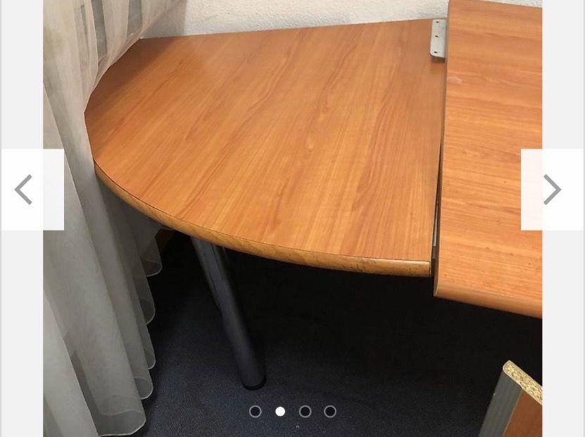 Scrivanie: Schreibtisch mit séparât anzufügendem Eckteil – Usato da Basel venduto da sch_9g6x 2