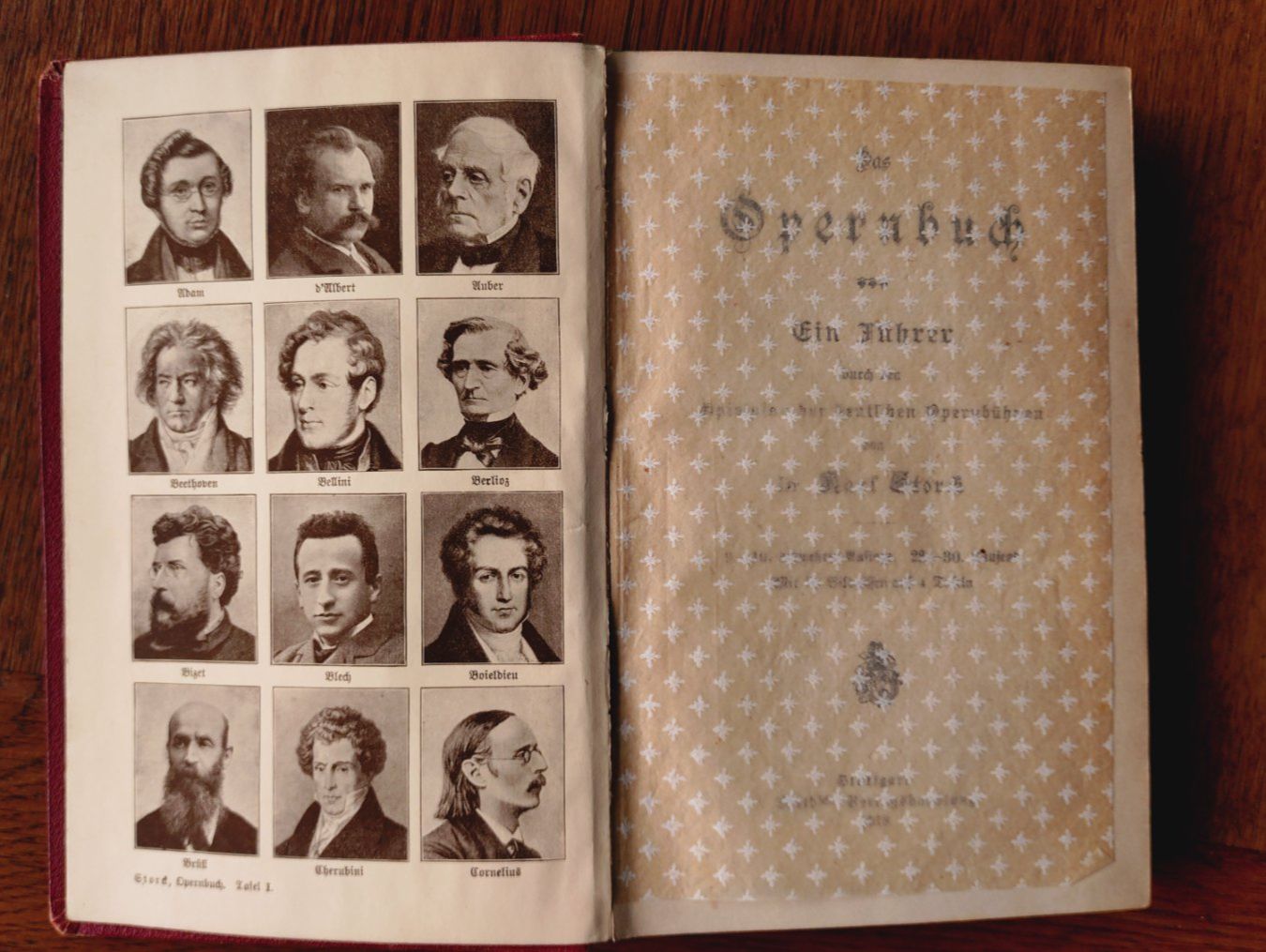 Libri: Opernbuch von 1913, Dr. K. Storck – Usato da Uster venduto da Junipa 2