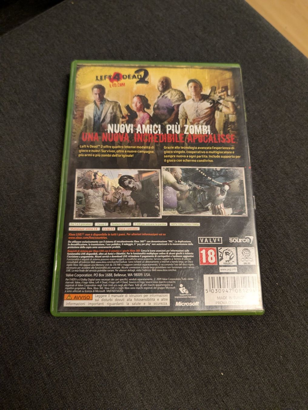 Giochi: Left 4 dead 2 Microsoft Xbox 360 – Usato da Giubiasco venduto da Tici__nerd_Giubiasco 1