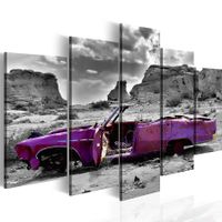 Wandbild Cadillac Oldtimer Wüste