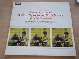 BRAHMS: KLAVIERKONZERT NR 1 – BARENBOIM / BARBIROLLI - EMI