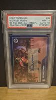 Michael Owen Topps PSA 9 Mint Auto 10 Fc Liverpool 01/10