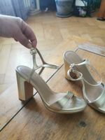 Sandales Anna Field dorées, taille 38, parfaites pour l'été!