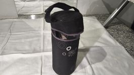 Schwarze Babyflaschentasche, Thermotasche, Top Zustand! (52)