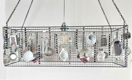Spezielle Küchenlampe Höhenverstellbar mit Kettenaufhängung