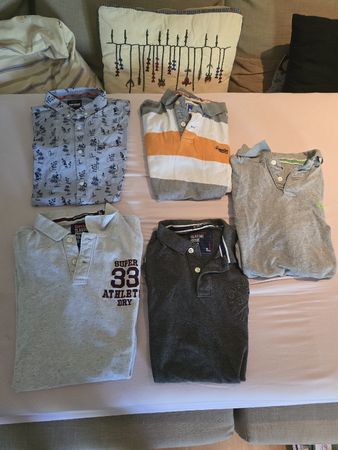 5x Polo Shirts Superdry Grösse XL/XXL