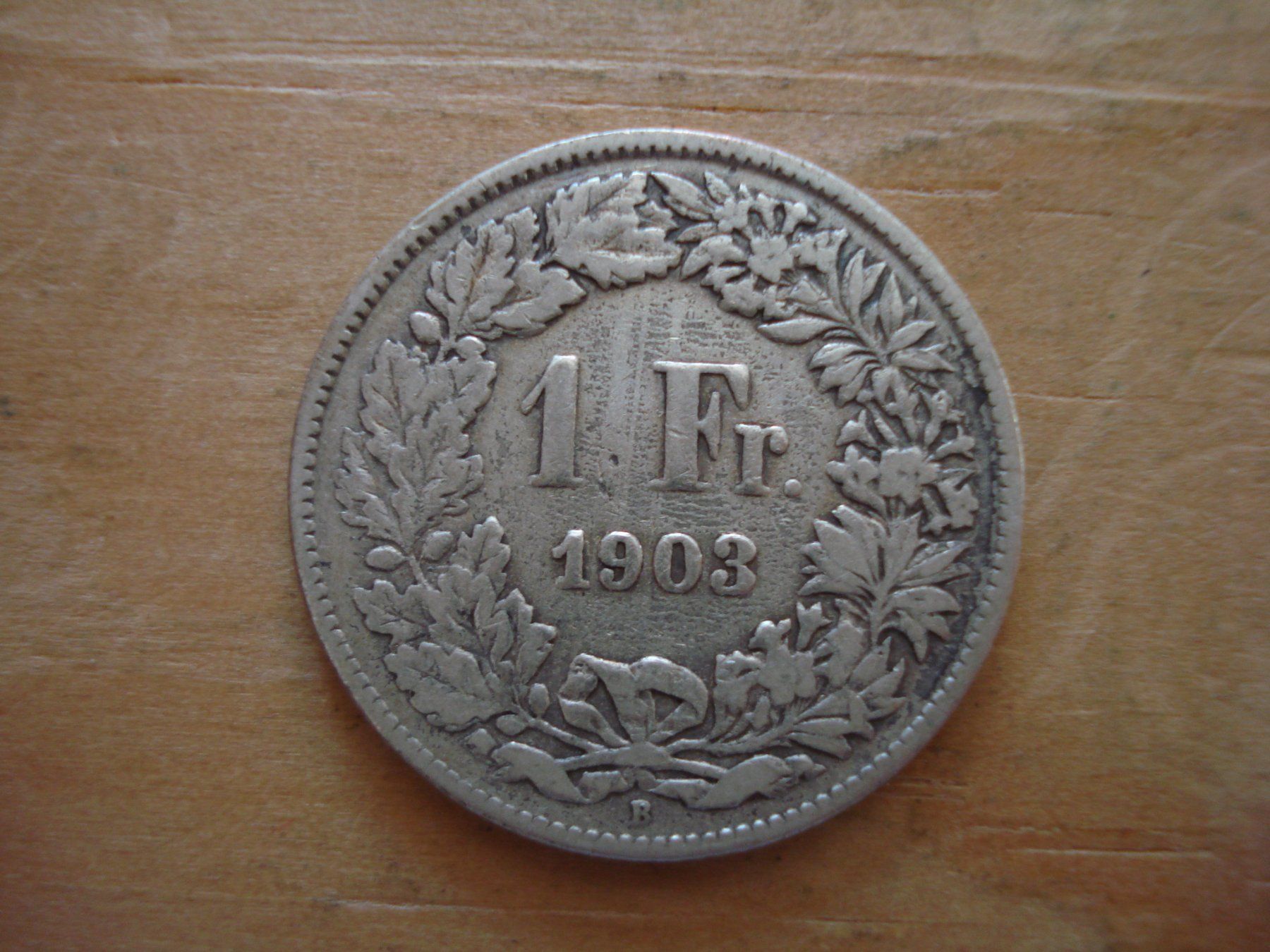 Tutti le monete: (N4) 1 Franken 1903 – Usato da Erlach venduto da Net-Coins