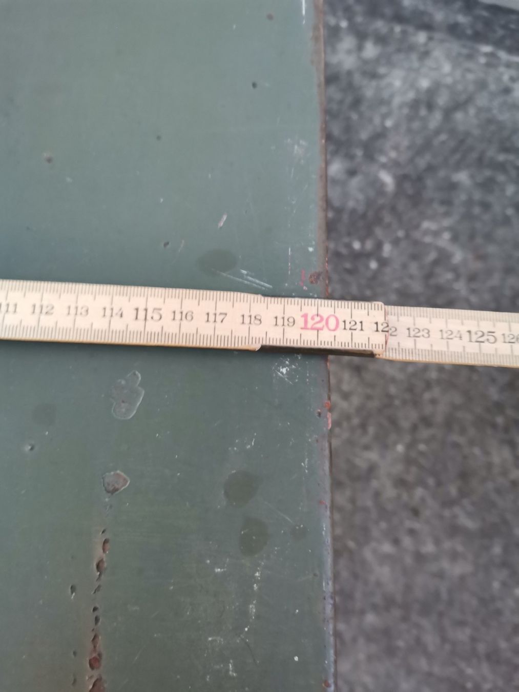 Tische: Antiker Gartentisch, Antiker Tisch, Vintage Gartentisch – Gebraucht aus Wiedlisbach von materialkreislauf 6