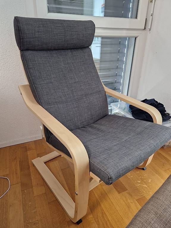 Poltrone: Bequemer Sessel mit Fussablage – Usato da Sarmenstorf venduto da supisache
