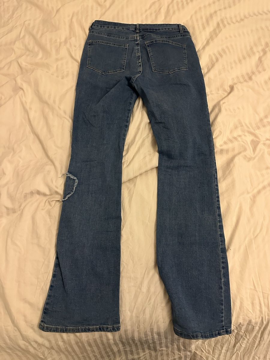 Jeans: Herz Jeans mit Herzchen-Muster – Usato da Dübendorf venduto da Magis_Stuff 1
