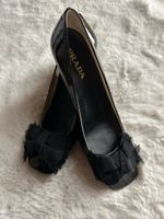 Prada Pumps Lackleder schwarz Gr. 37