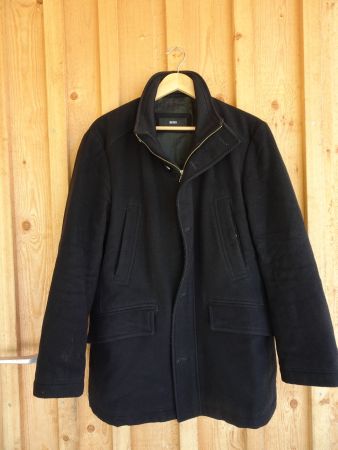 Hugo Boss Herren Winterjacke schwarz Gr. M - Ri22.3
