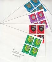 SBK J269 -J272 4er Block FDC Bannwil