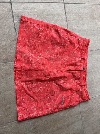 Jupe-short de randonnée  Icepeak rouge imprimée taille 36