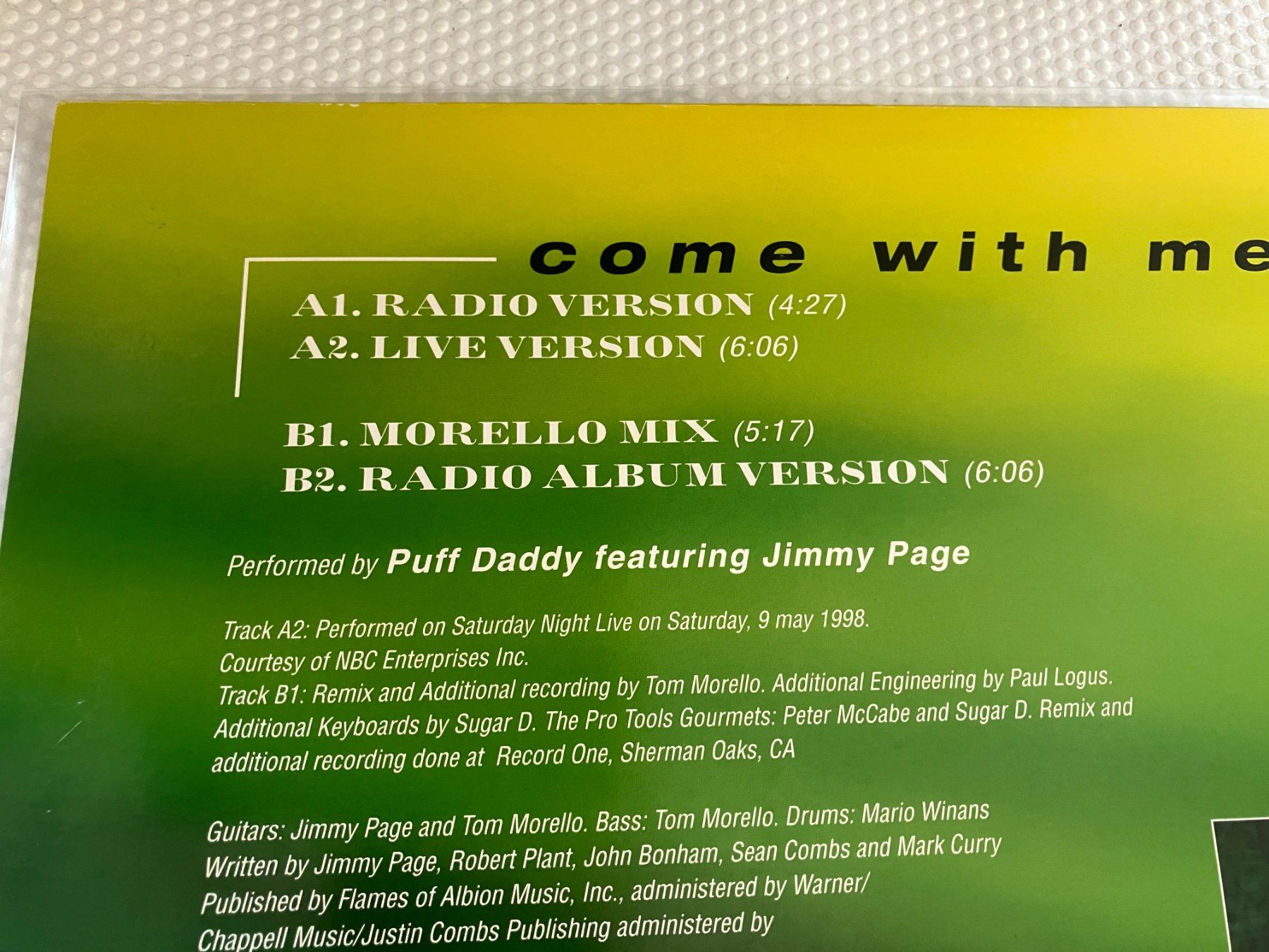 Schallplatten: Puff Daddy – Gebraucht aus Aarwangen von Jukebox3 3