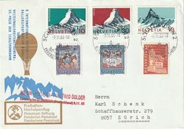 Pestalozzi-Stiftung, Mürren 1966, mit Erlebnisblatt