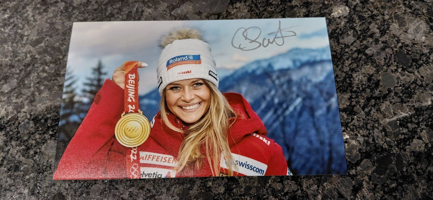 Autografi: Autogramm Corinne Suter – Usato da Schmerikon venduto da Olympia04