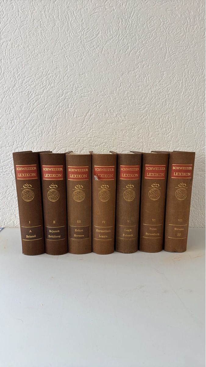 Bücher: Schweizer Lexikon, 7 Bände Anitquit gebraucht – Gebraucht aus St. Gallen von Dani.0.0.1