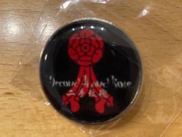 Second Hand Rose Pin Anstecker Punk Metal Rock Band