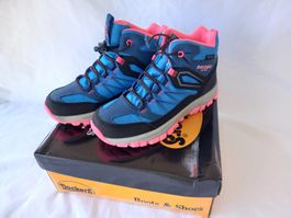 Dockers by Gerli Winterschuhe Gr.34 Blau Pink Schwarz Neu