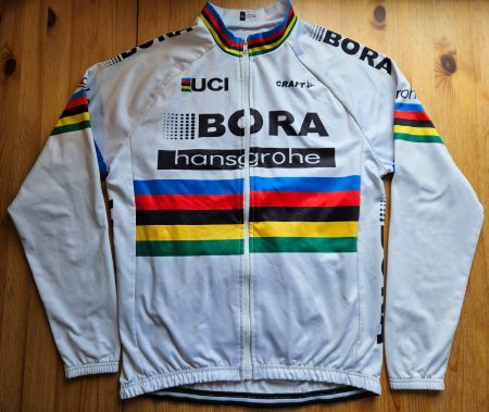 Radjacke Team Bora Hansgrohe Gr. XL Velo Radsport Trikot