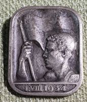 M991 - Brosche 1. VIII 1934 / 1. August 1934 Abzeichen