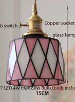 Lustre chambre  ,cuisine intérieur ,style nordique Tiffany,