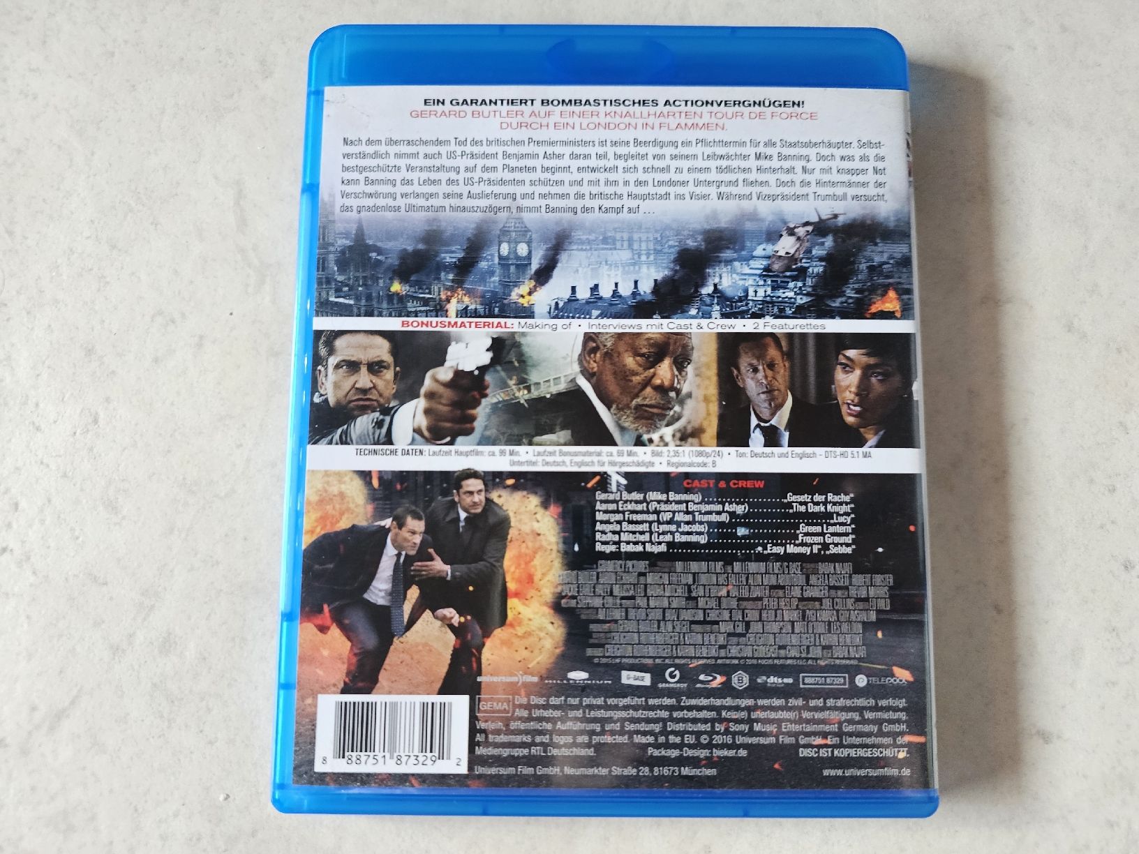 Tutti i DVDs: London Has Fallen  /  Bluray – Usato da Schneisingen venduto da backstore24 1