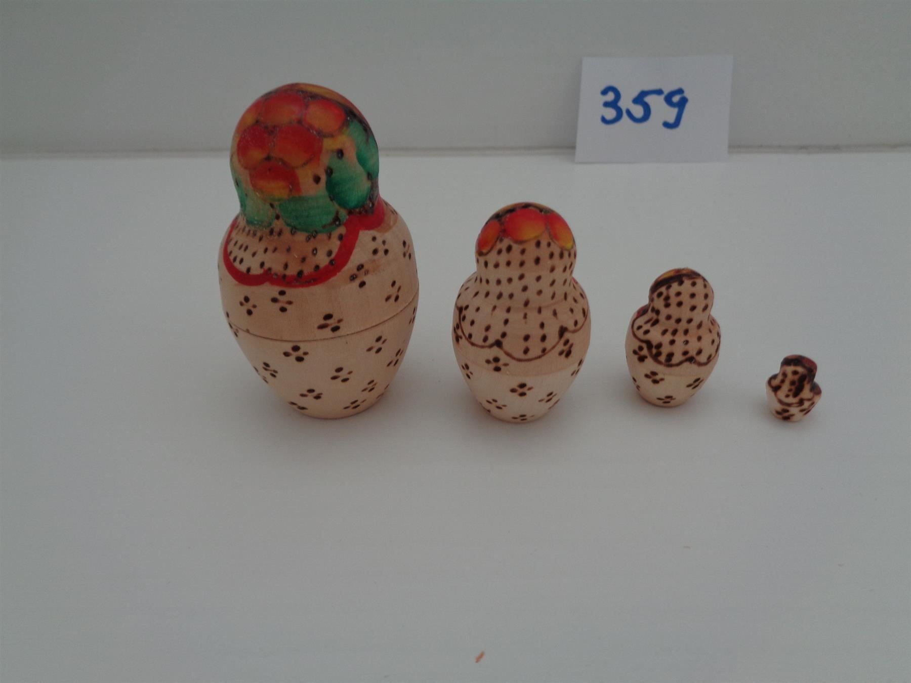 Figuren: Matroschka-Babuschka 4-teilig – Gebraucht aus Chur von omonia 2