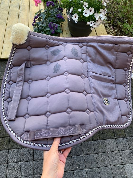 HKM Daphne Schabracke In Mauve - Stylische Pony-Decke Mit Atmungsaktivem Design