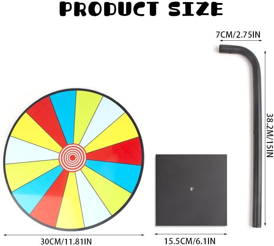 Giochi: 30cm Glücksrad mit Metallständer 15 Slots – Nuovo (secondo la descrizione) da Thun venduto da coverall 4