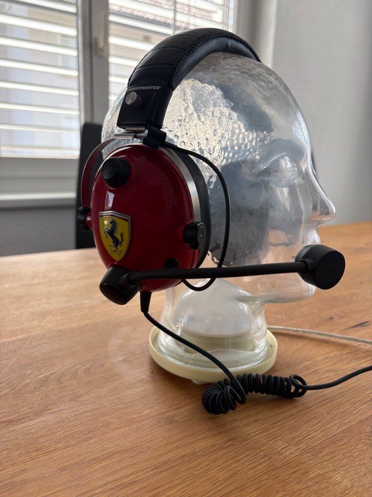 Thrustmaster Kopfhörer: Thrustmaster Racing Scuderia Ferrari Edition-DTS – Gebraucht aus Gams von Hannes278 2